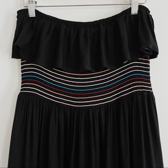 Solid & Striped The Kaia Dress Blackout Solid Linen Women’s Medium - Picture 5 of 12